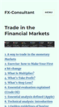 Mobile Screenshot of fx-consultant.ru